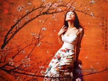  blossom - Plum Blossom Chinesische Mädchen